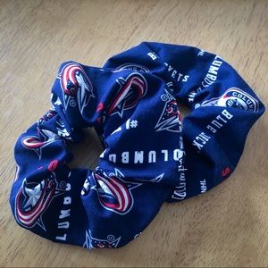 Set of 2 Columbus Blue Jackets NHL Scrunchies🏒